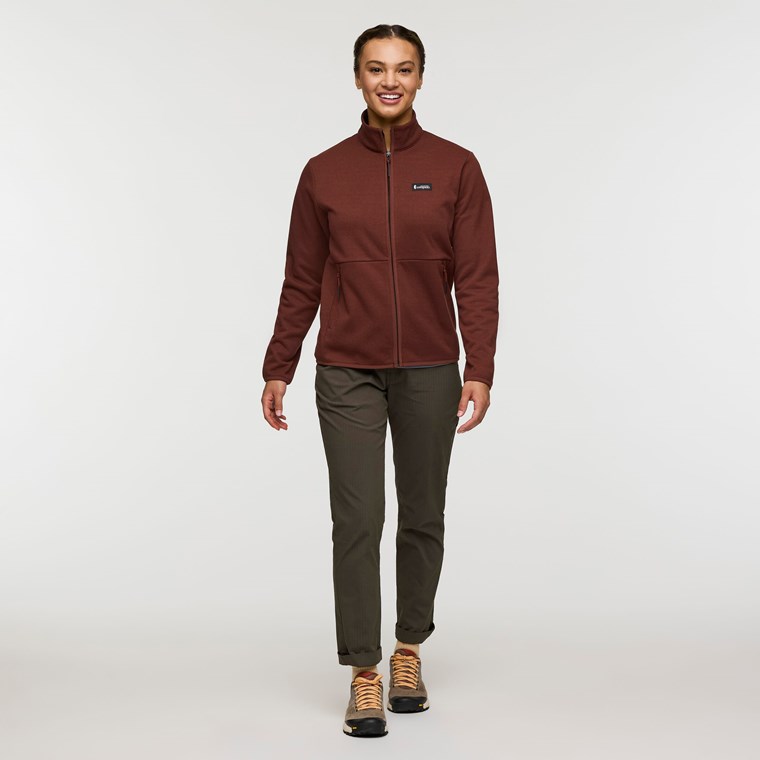 Cotopaxi Envo Fleece Full-Zip Jacket Heather Chestnut