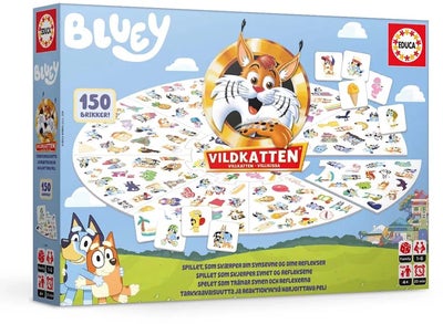 Educa Villkatten Bluey Spill 150