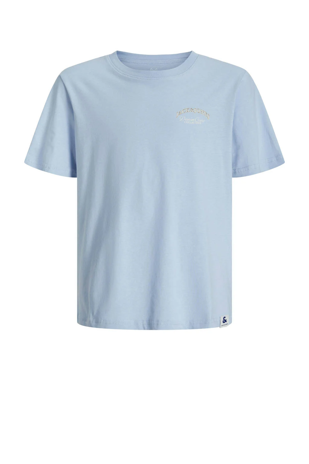 JACK & JONES JUNIOR t-shirt lichtblauw