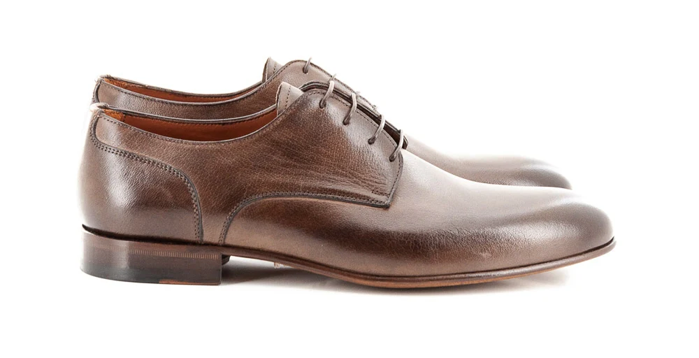 UPPER SHOES - M260 DERBY MARRON