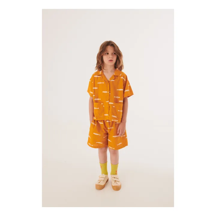 Letter To The World Chemise Fes Coton Bio | Abricot