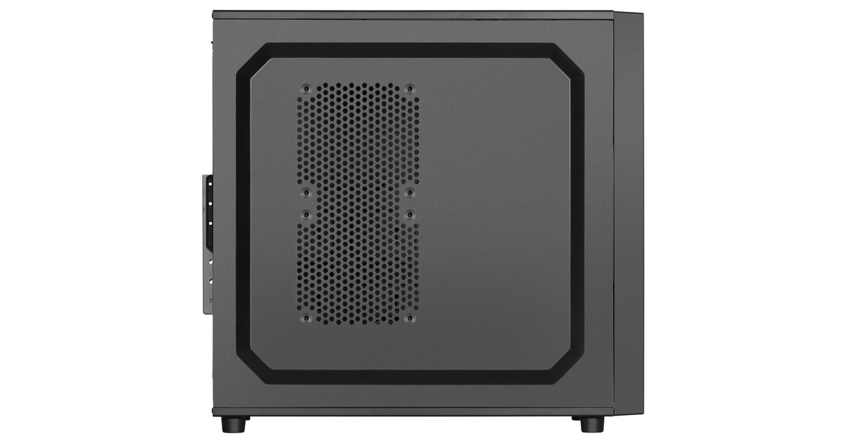 SharkoonVS4-V midi tower behuizing  (Zwart | 2x USB-A)