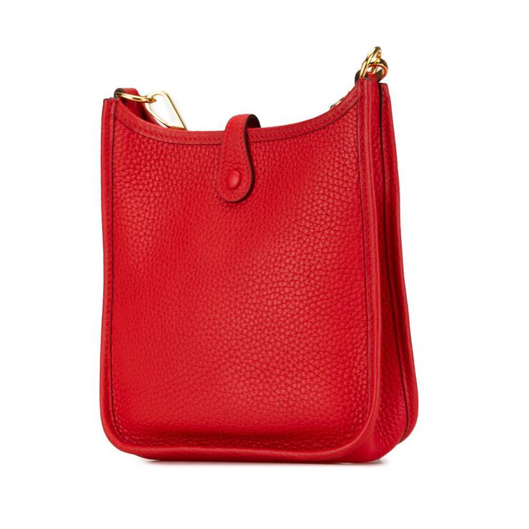 Hermès Vintage Hermès Evelyne Red