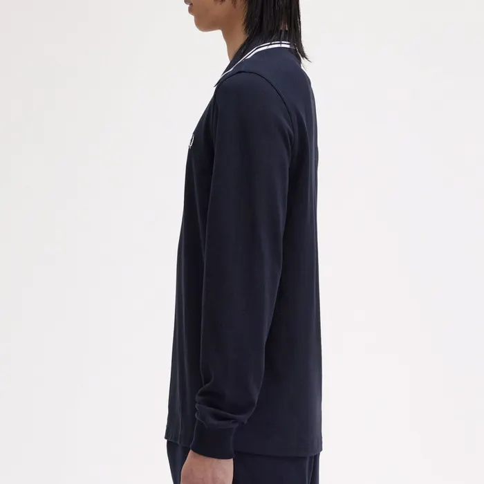 Fred Perry LS Twin Tipped Polo Heren