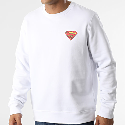 Sweat Crewneck Logo Blanc