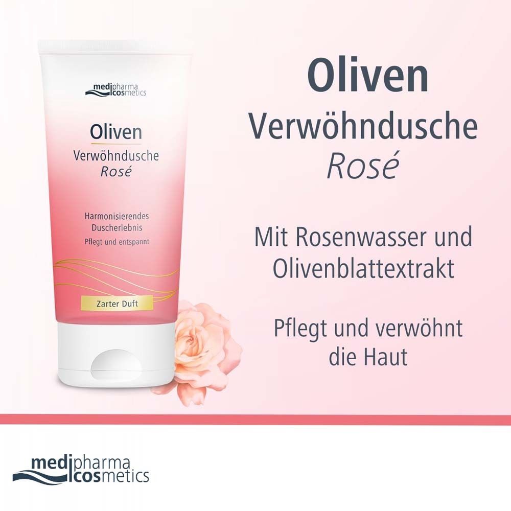 medipharma cosmetics Oliven Verwöhndusche Rosé