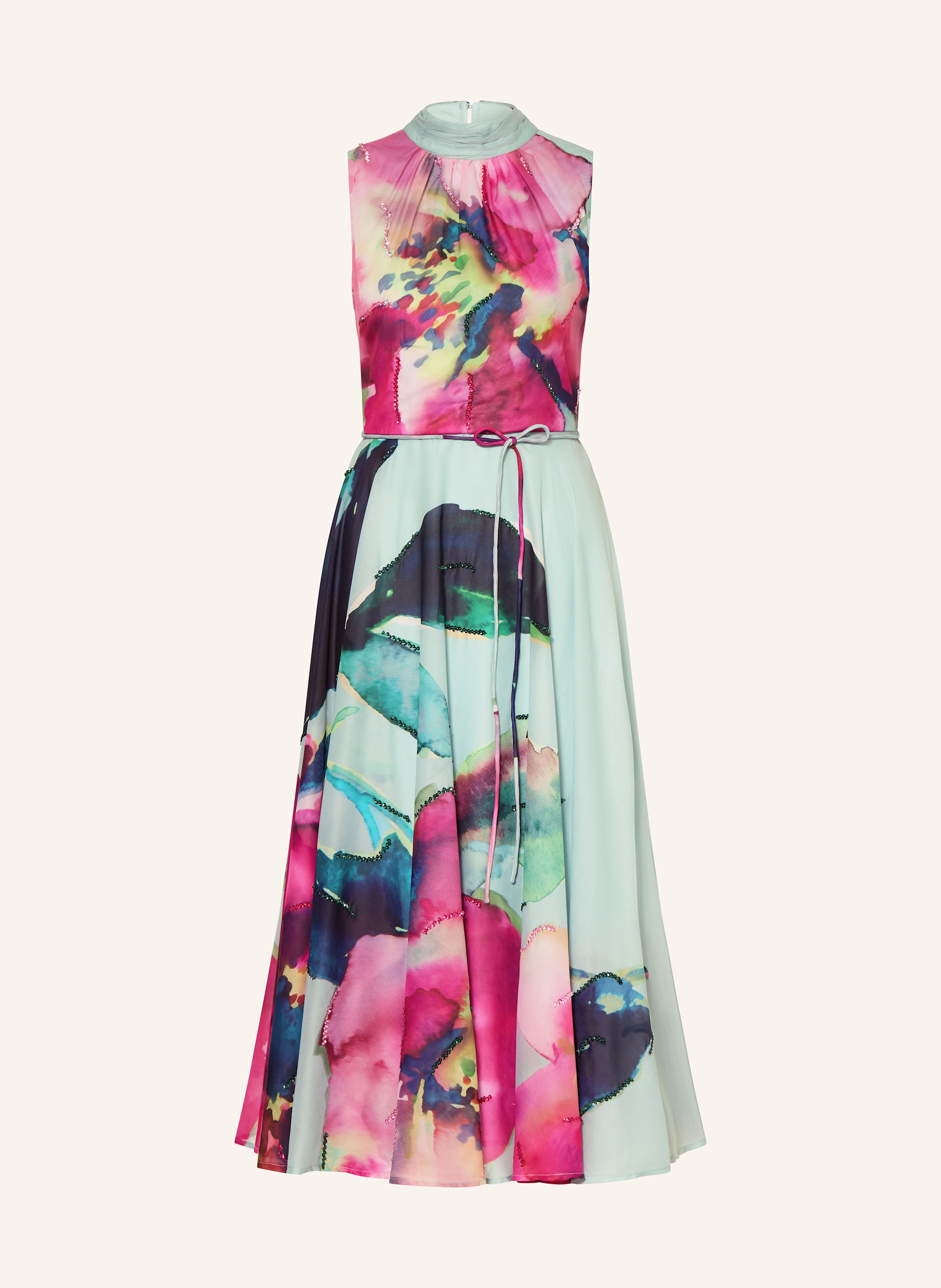Phase Eight Schluppenkleid TAHNIA mit Cut-out und Pailletten