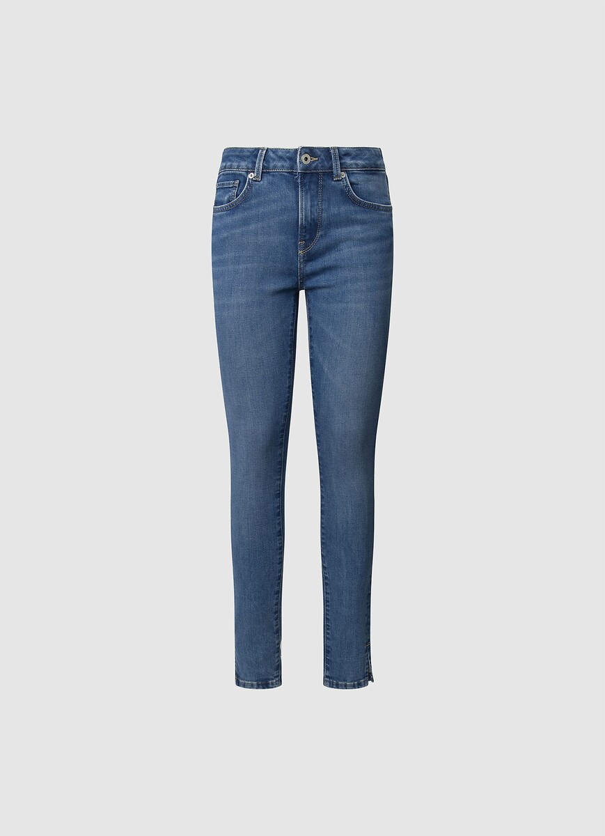 PEPE JEANS<br>Jeans skinny, cauda padrão