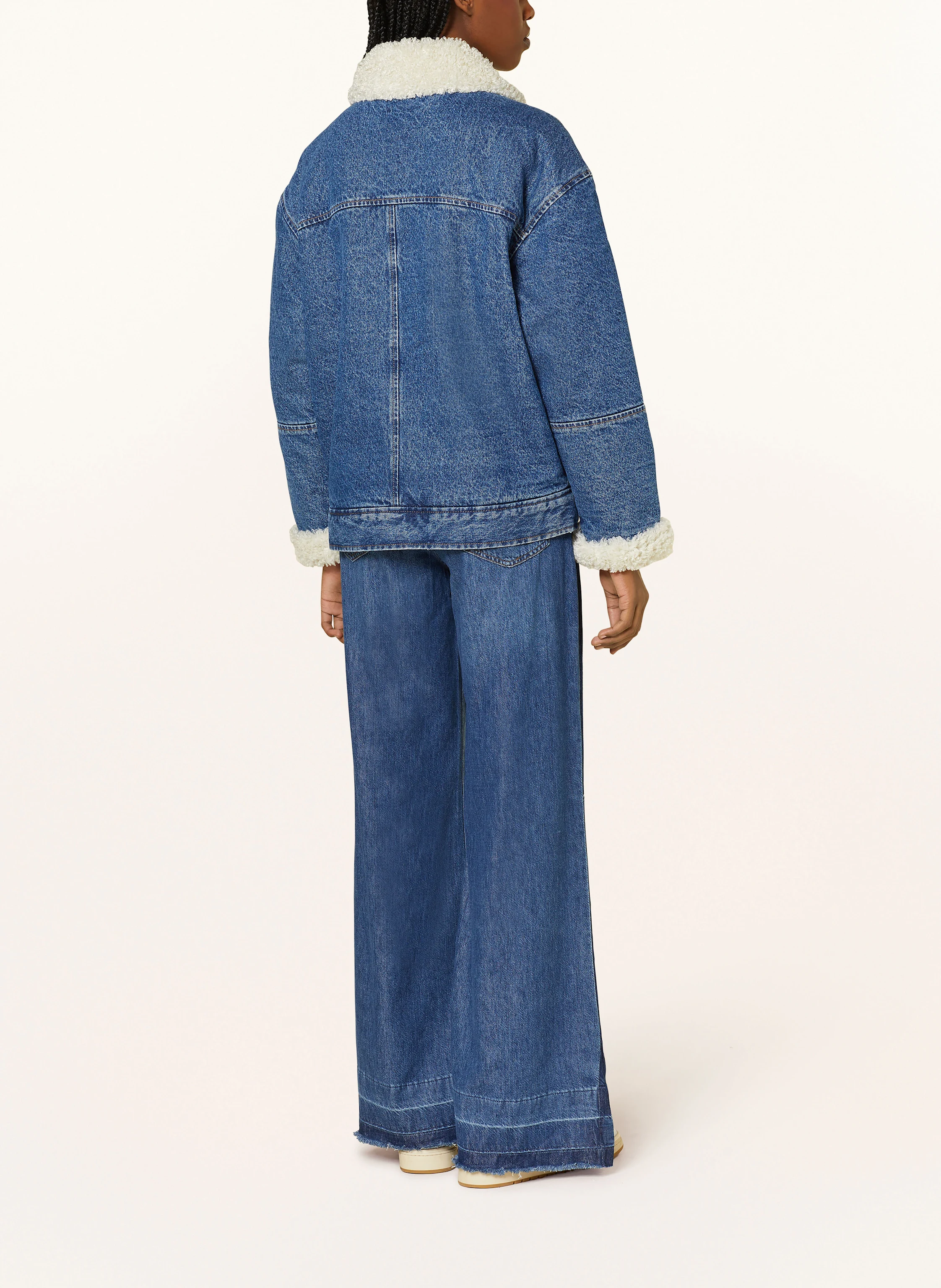Levi's® Jeansjacke mit Teddyfell