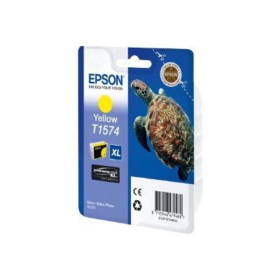 Epson T1574XL Tortue - jaune - cartouche d'encre originale