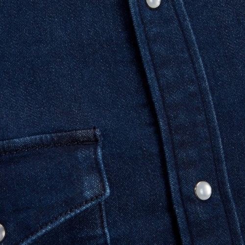 Jack & Jones - 12223970 JJIETHAN JJSHIRT AKM 131 I.K BLUE DENIM Azul