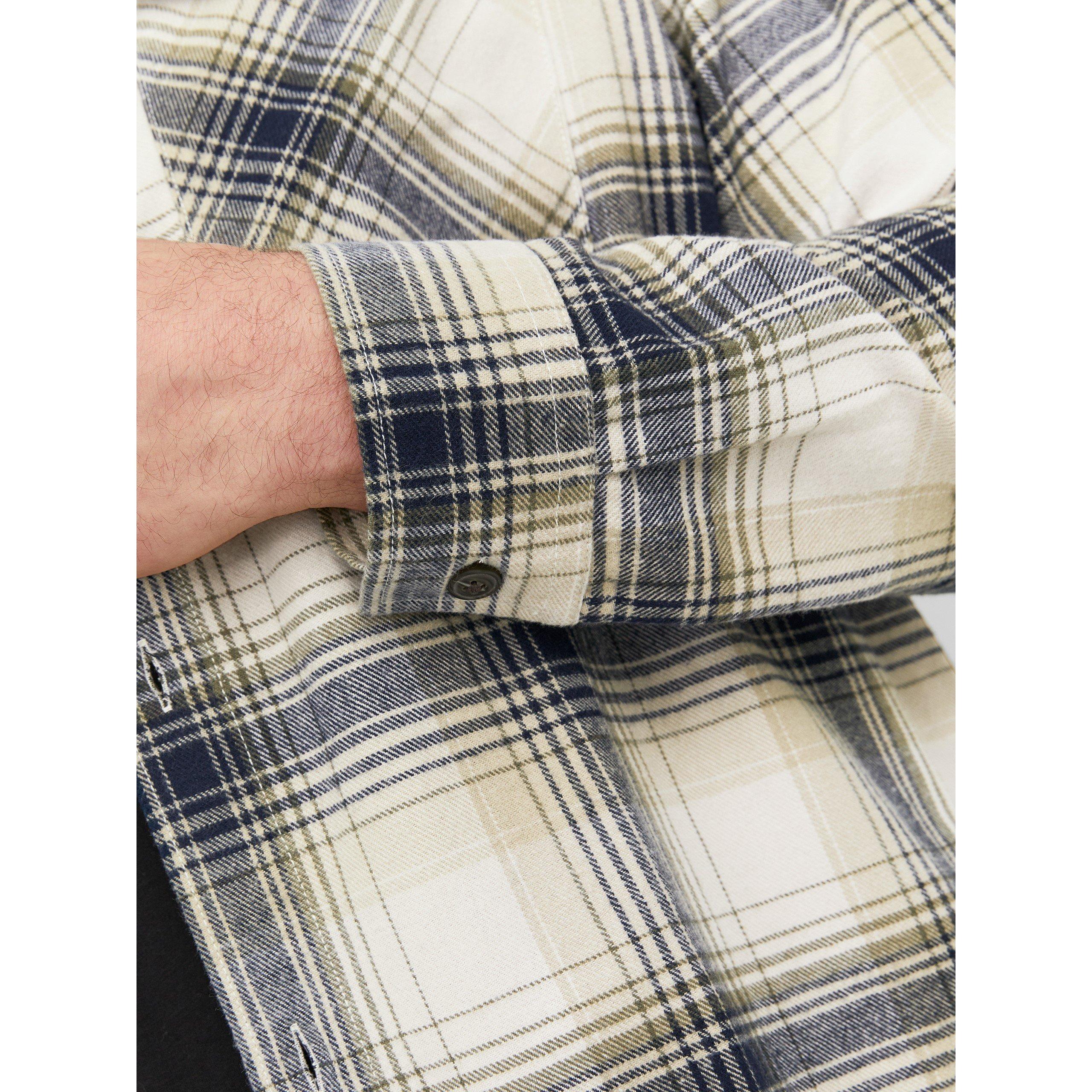 Jack and Jones Eddie Overshirt Mens Plus Size