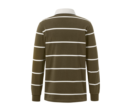 Langarm-Poloshirt