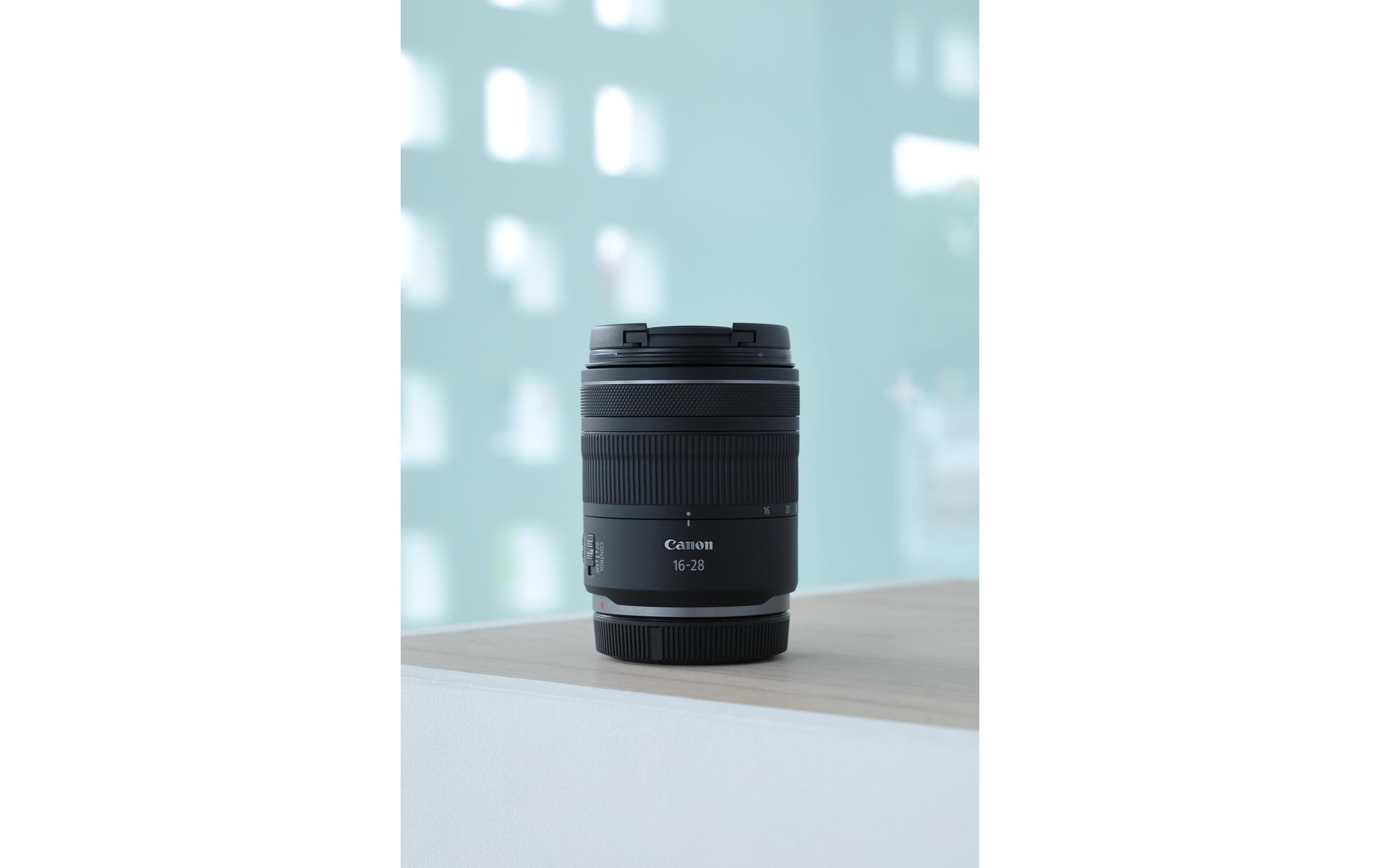 Zoomobjektiv RF 16-28mm F/2.8 IS STM Canon RF<br>Kompaktes Ultraweitwinkel-Zoom mit schneller Blende und Bildstabilisierung