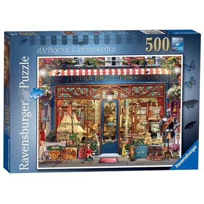Antiques And Curiosities 500 Piece Jigsaw Puzzle (Jigsaw)