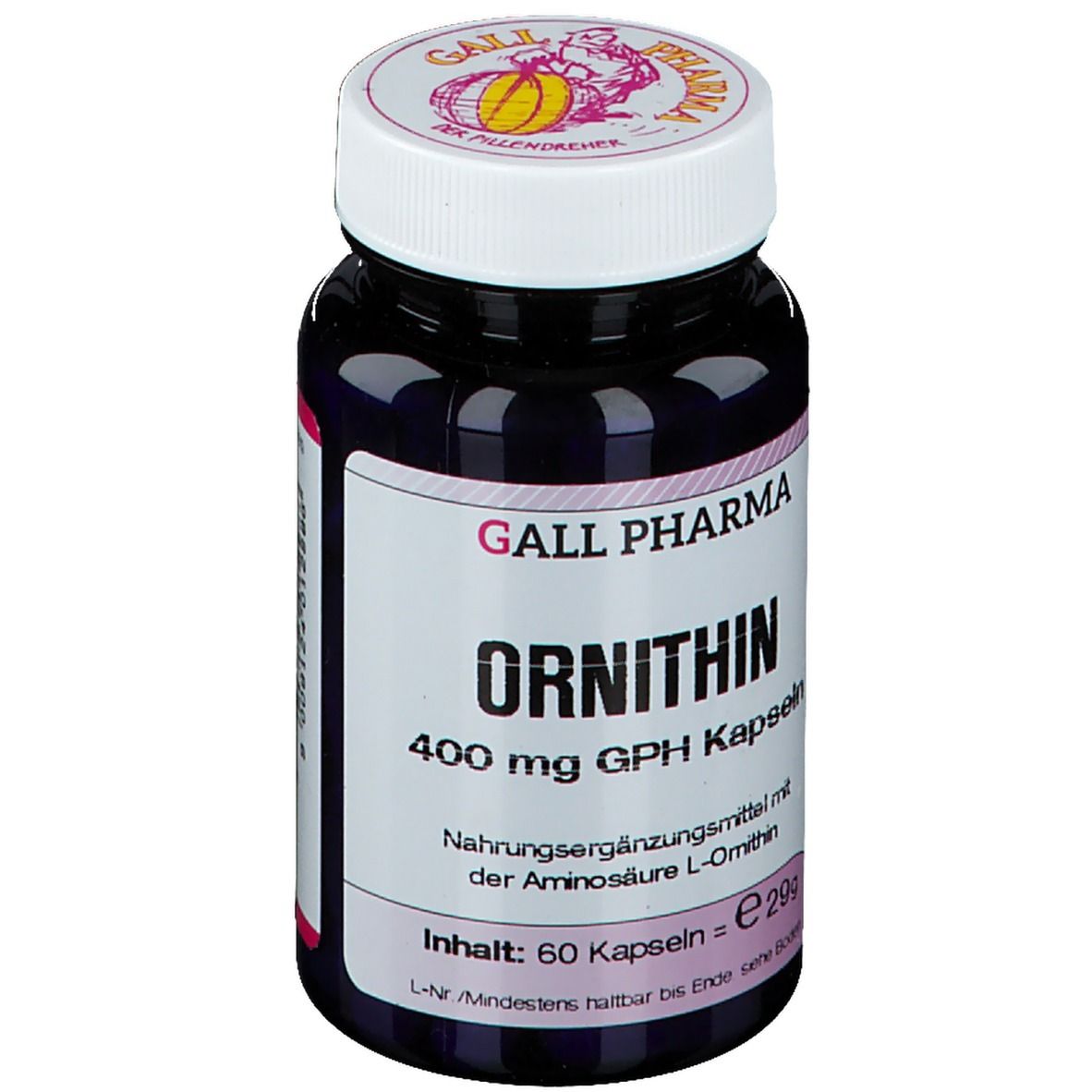 GALL PHARMA Ornithin 400 mg GPH Kapseln