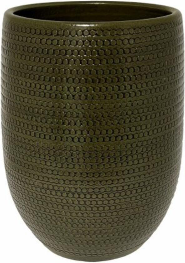 HS bloempot Dallas groen D 23 H 30 cm