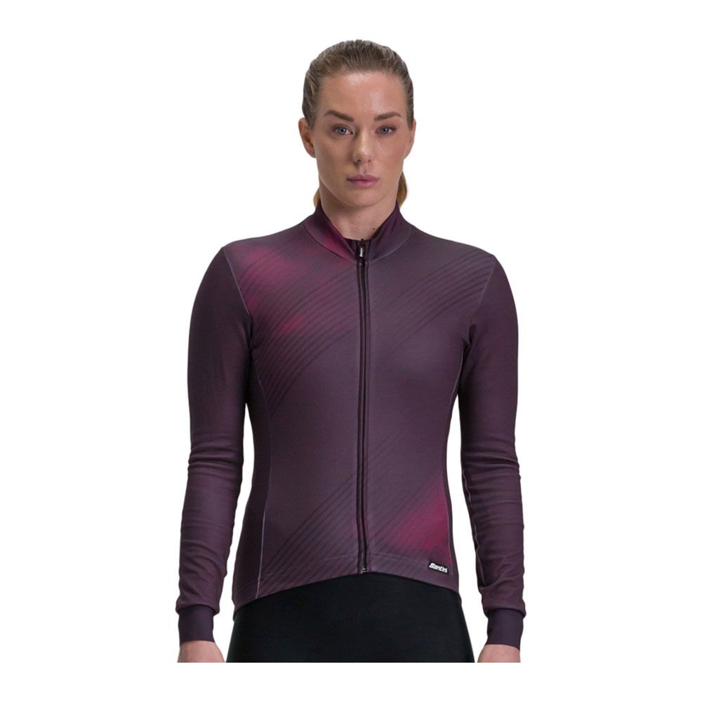 Santini PURE DYE - Maillot Femme burgundy