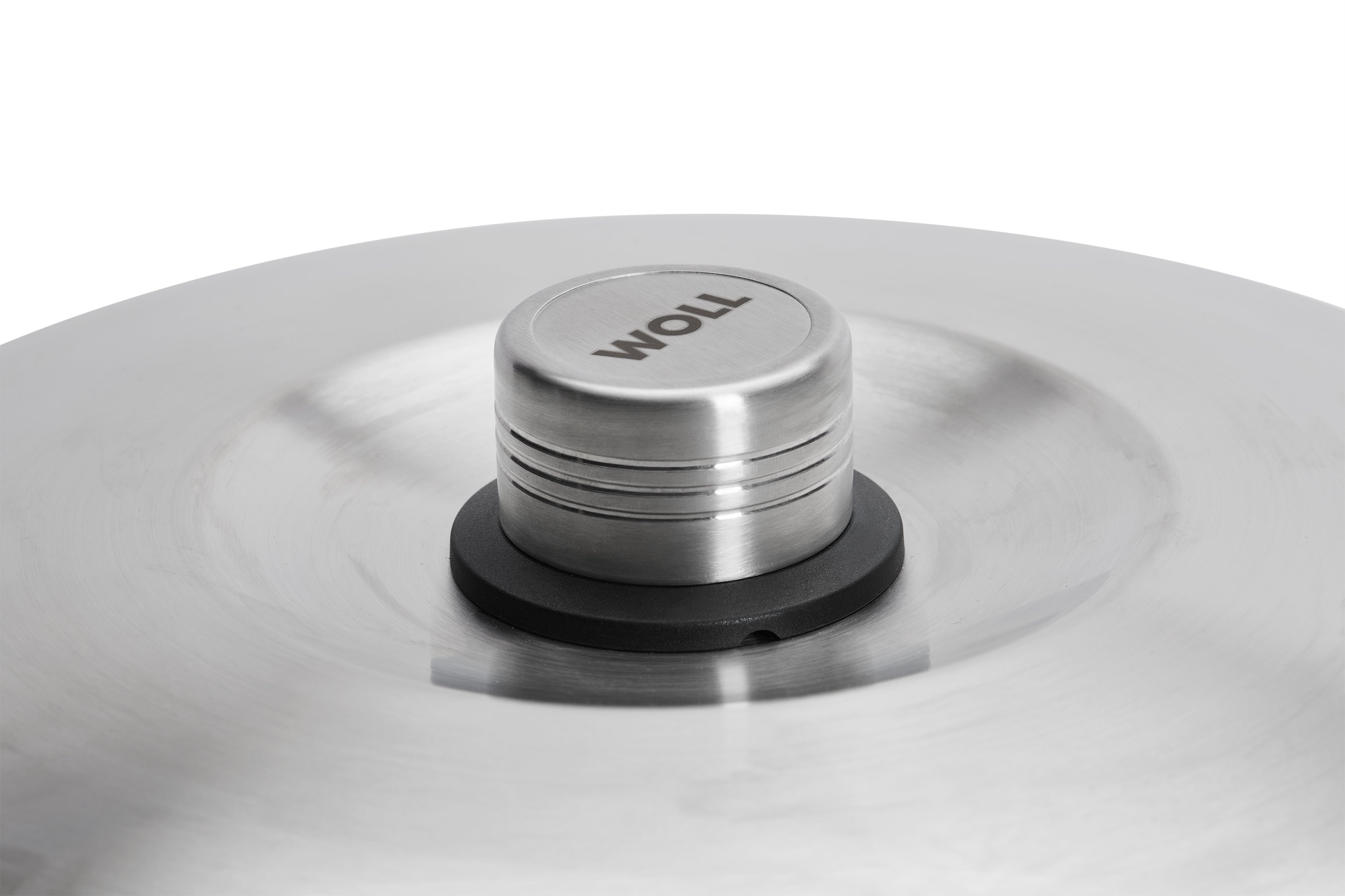 Logic Pro Edelstahldeckel, rund - Größe: 20 cm von WOLL