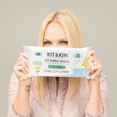 Kit & Kin Våtservietter 60-Pakk