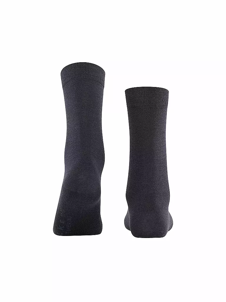 FALKE Socken Soft Merino marine blau