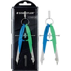Compas de précision Mars Comfort Neon, bleu/vert
