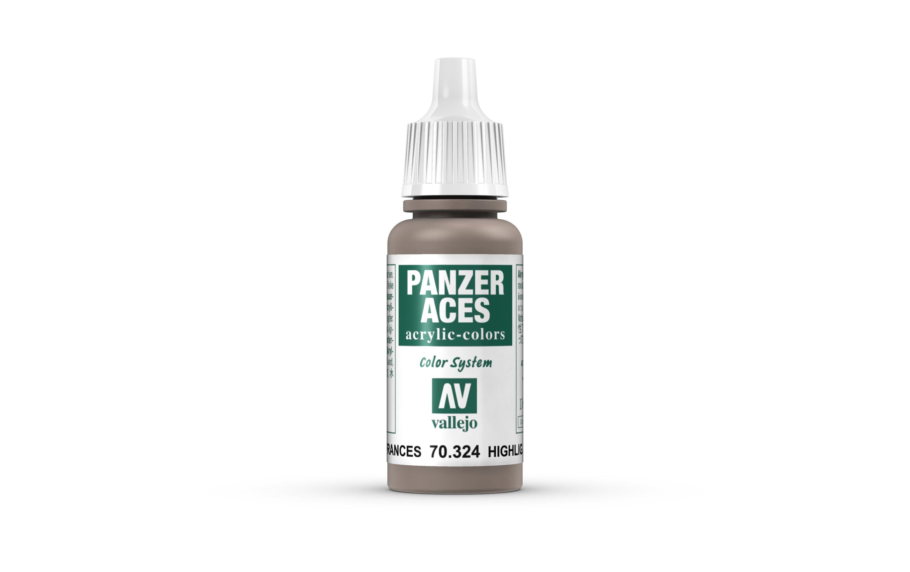 Acrylfarbe Panzer Aces French Tanker Highlights 17 mlAcryl Modellbaufarbe – Höhepunkte der französischen Panzerbesatzung