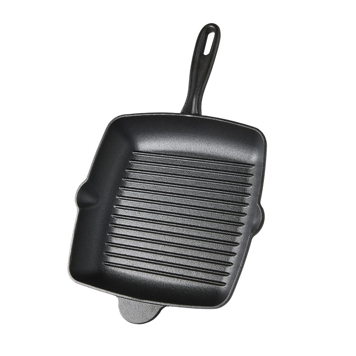 Byron gietijzeren grillpan vierkant 28 CM