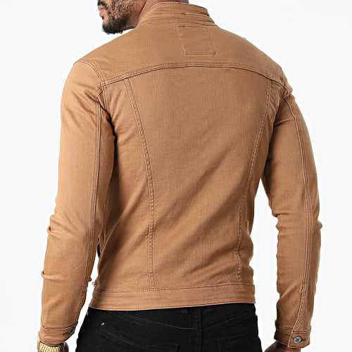 Veste Jean Super Slim Fit ZVS-014 Camel