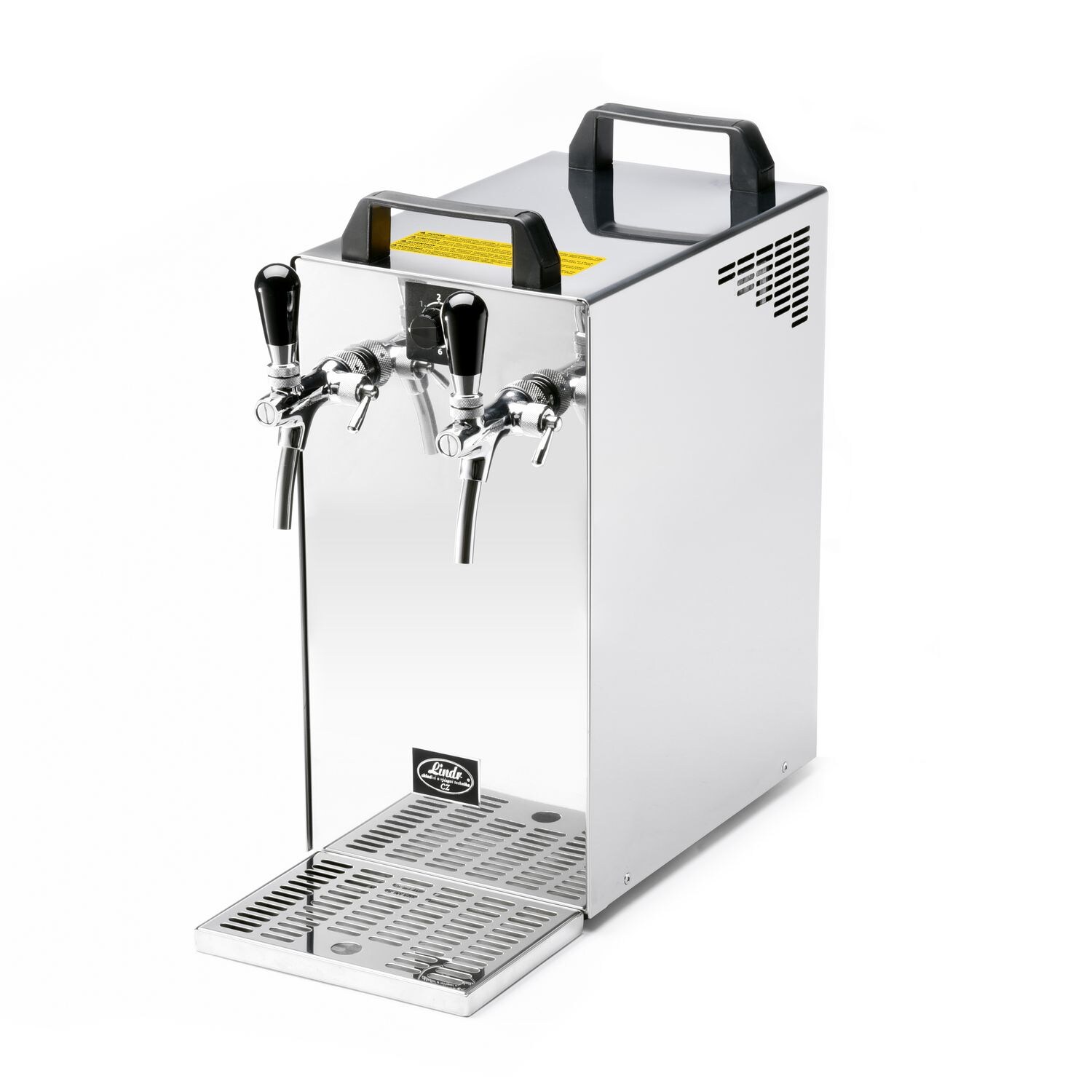 Zapfanlage - Kontakt 40 Bierzapfanlage 2-leitig Trockenkühler, Durchlaufkühler 50 Liter/h, Green Line