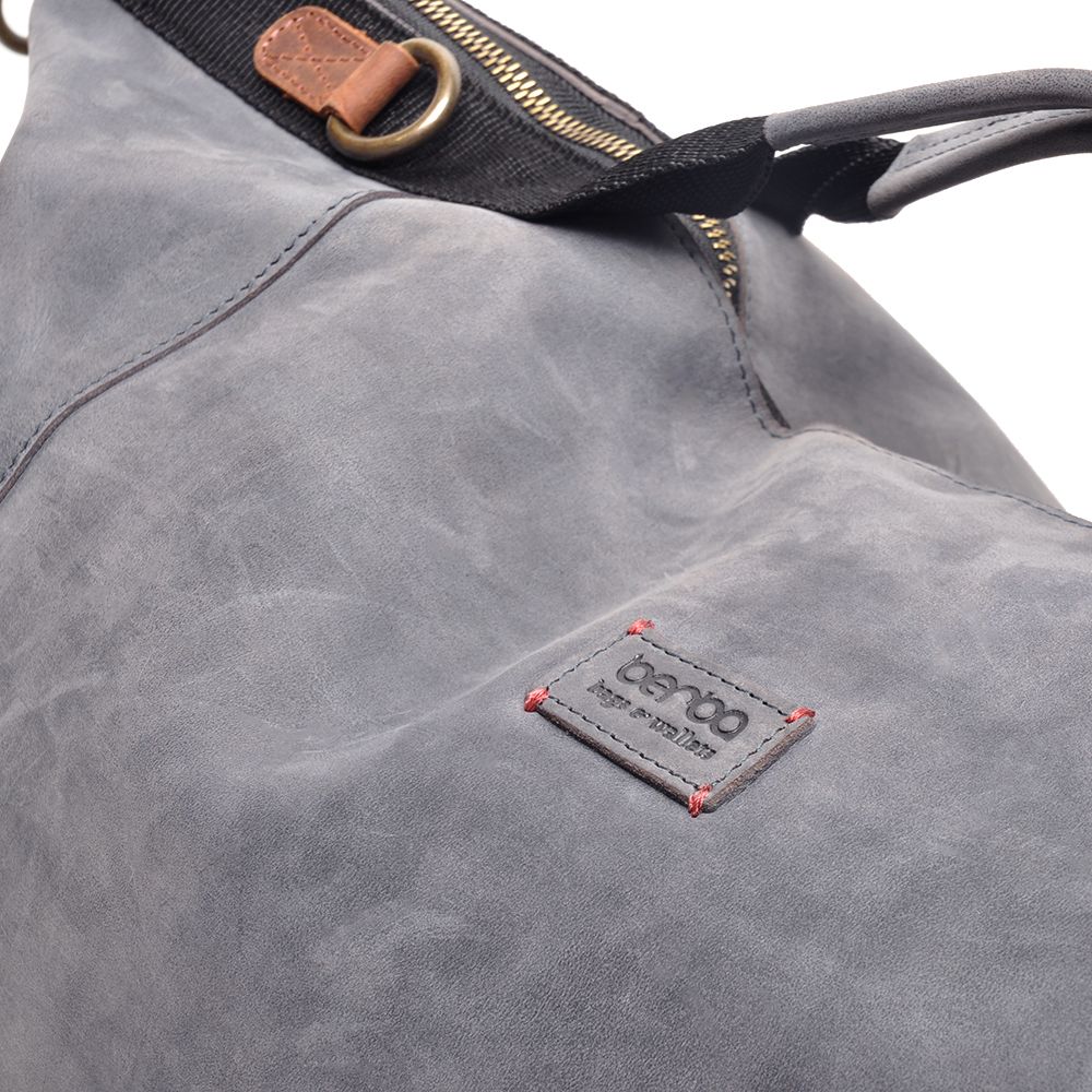 Berba Barbarossa Leren Weekender Reistas Navy