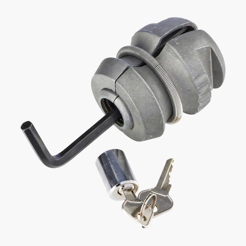 Lås for kulekobling