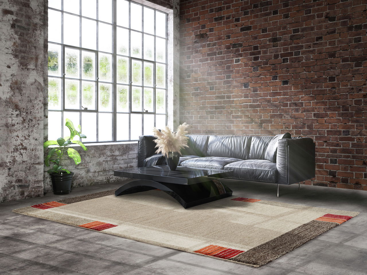 OCI Webteppich 200x250 cm CASTLE FLORA