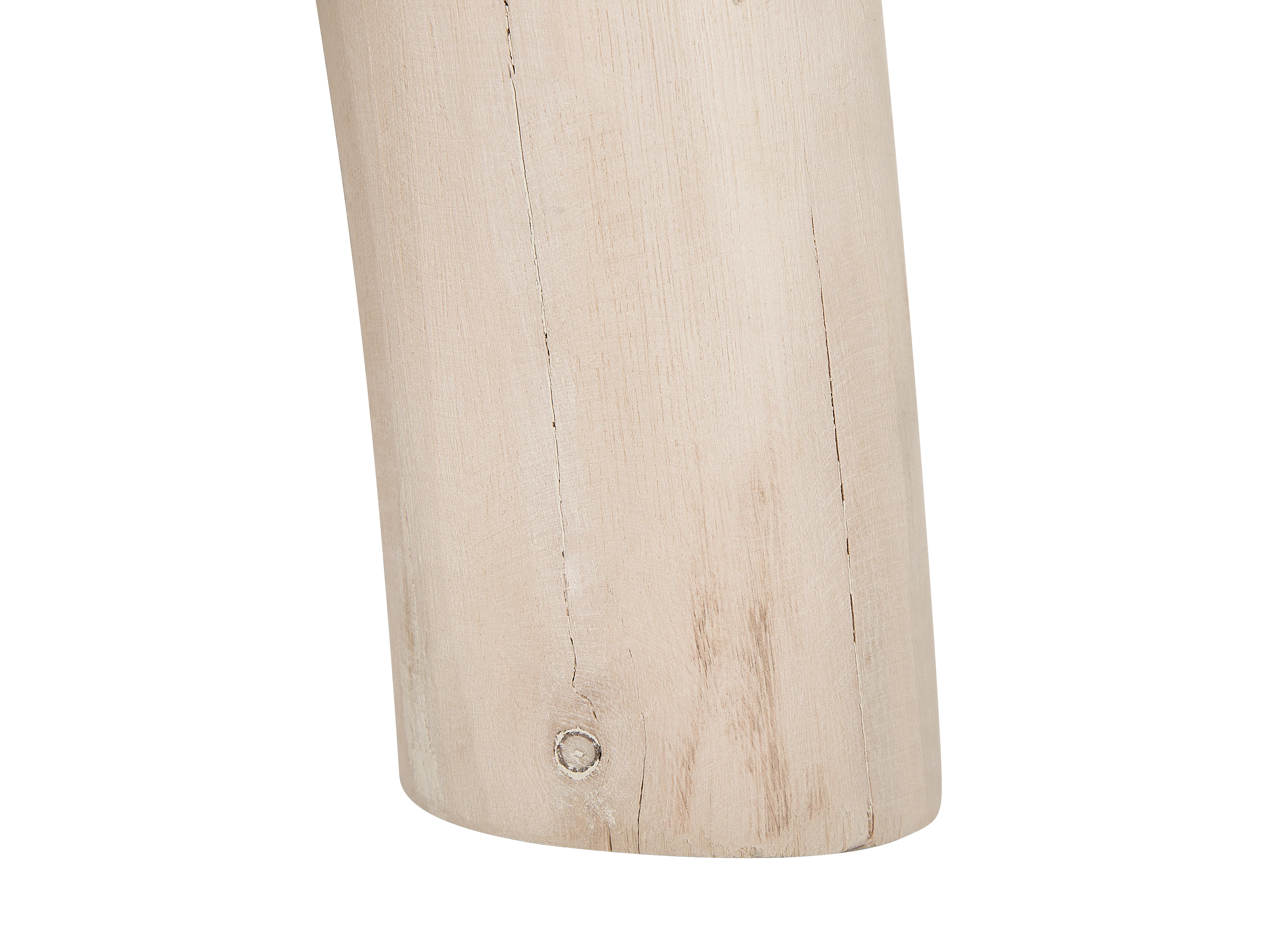 Hocker THONDI Katoen Beige