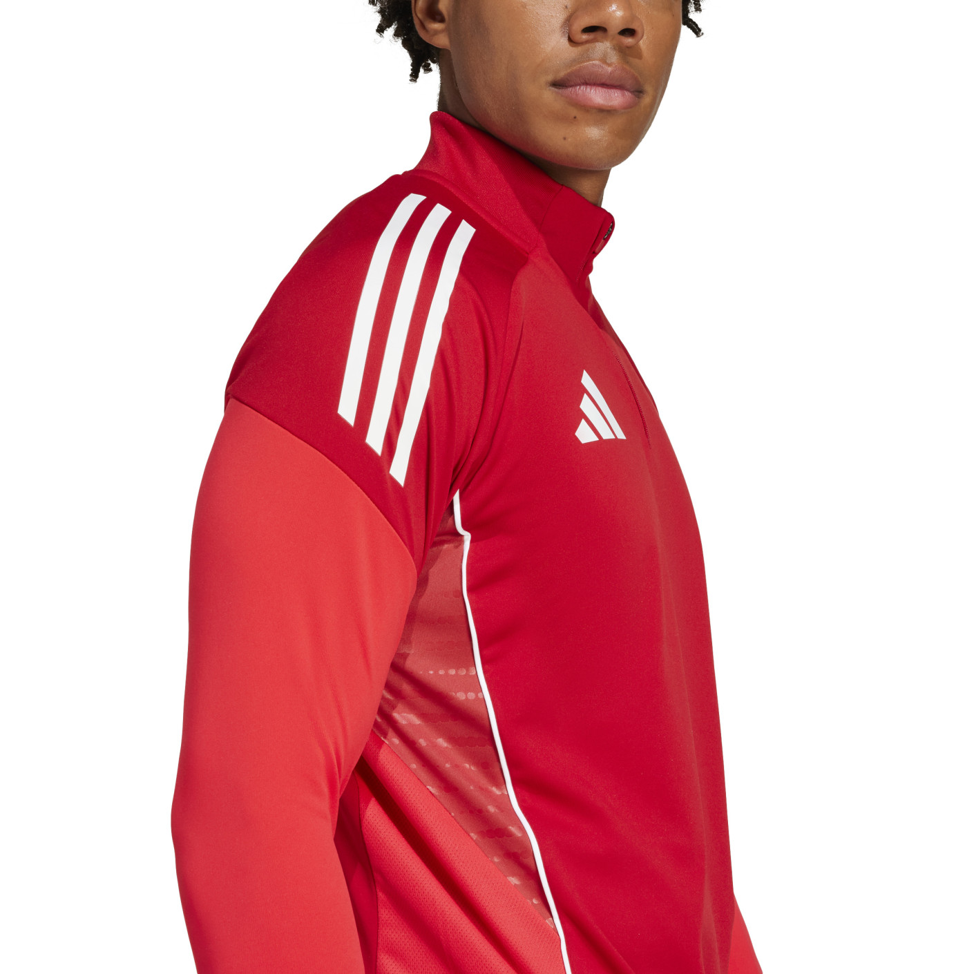 adidas Tiro 25 Competition Trainingspak 1/4-Zip Rood Zwart Wit
