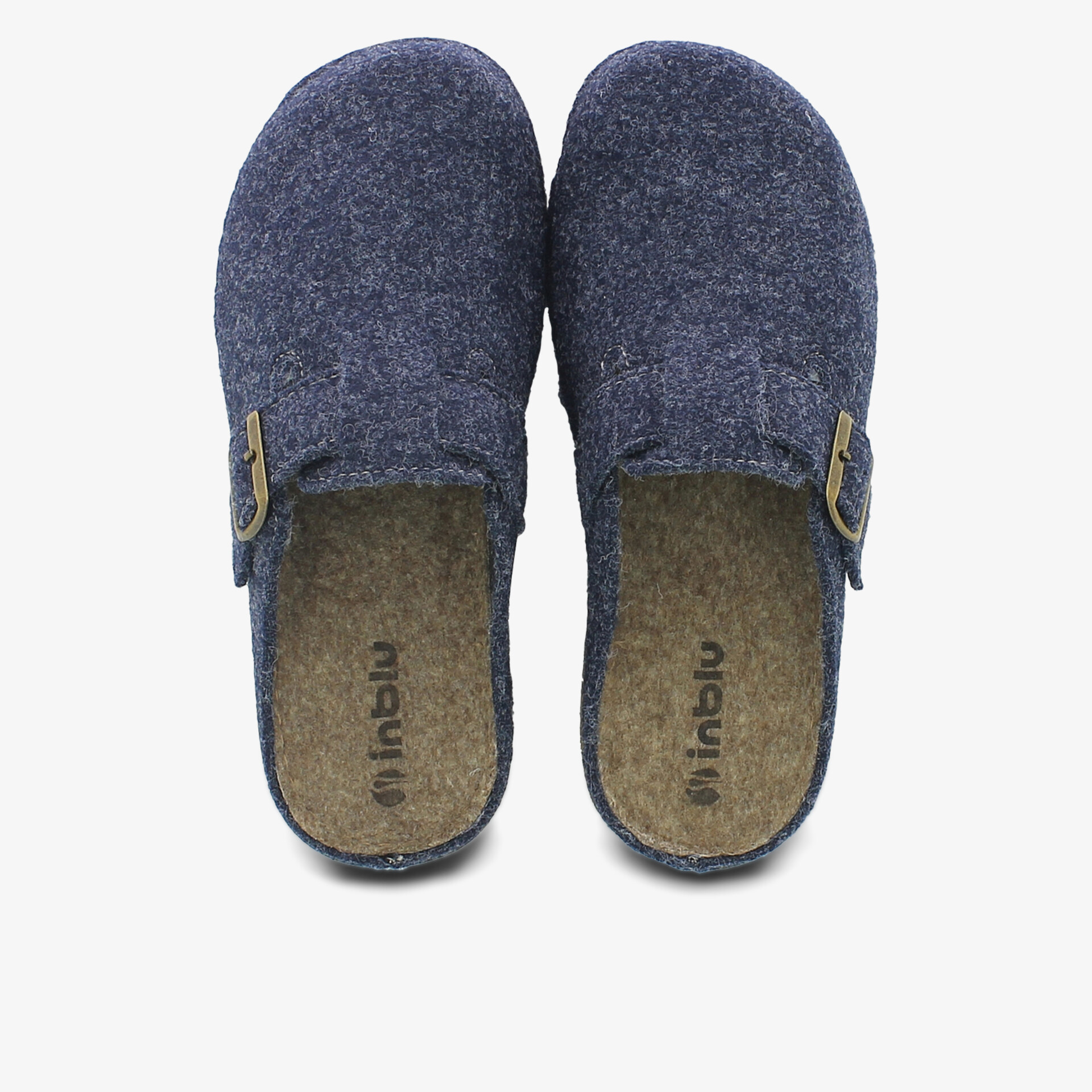 inblu Herren Pantoletten blau