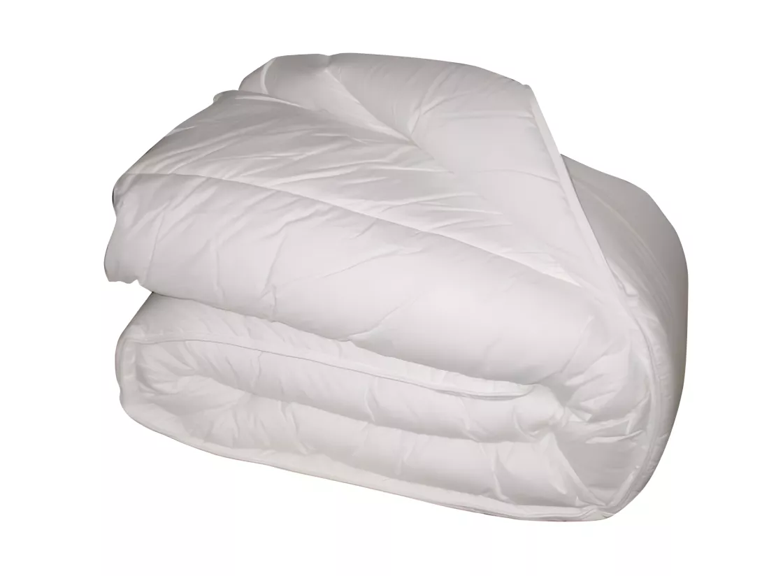 BLANREVE Couette extra chaude en microfibre - 140 x 200 cm - Blanc