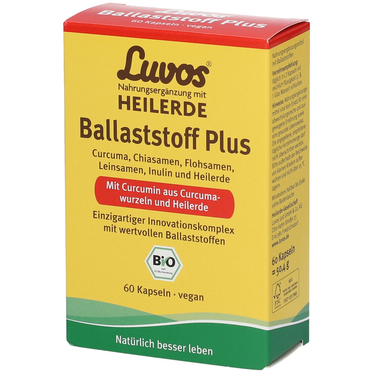 Luvos® Heilerde Bio Ballaststoff Plus