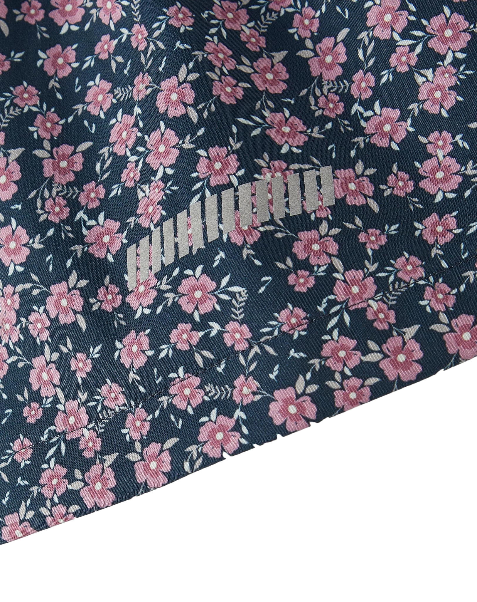Softshelljacke NMFALFA SMALL FLOWER in dark sapphire
