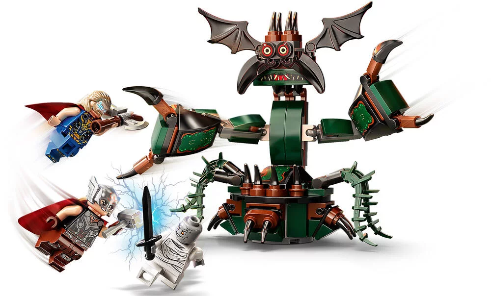 LEGO®MARVEL SUPER HEROES 76207 - ATTAQUE SUR LE NOUVEL ASGARD