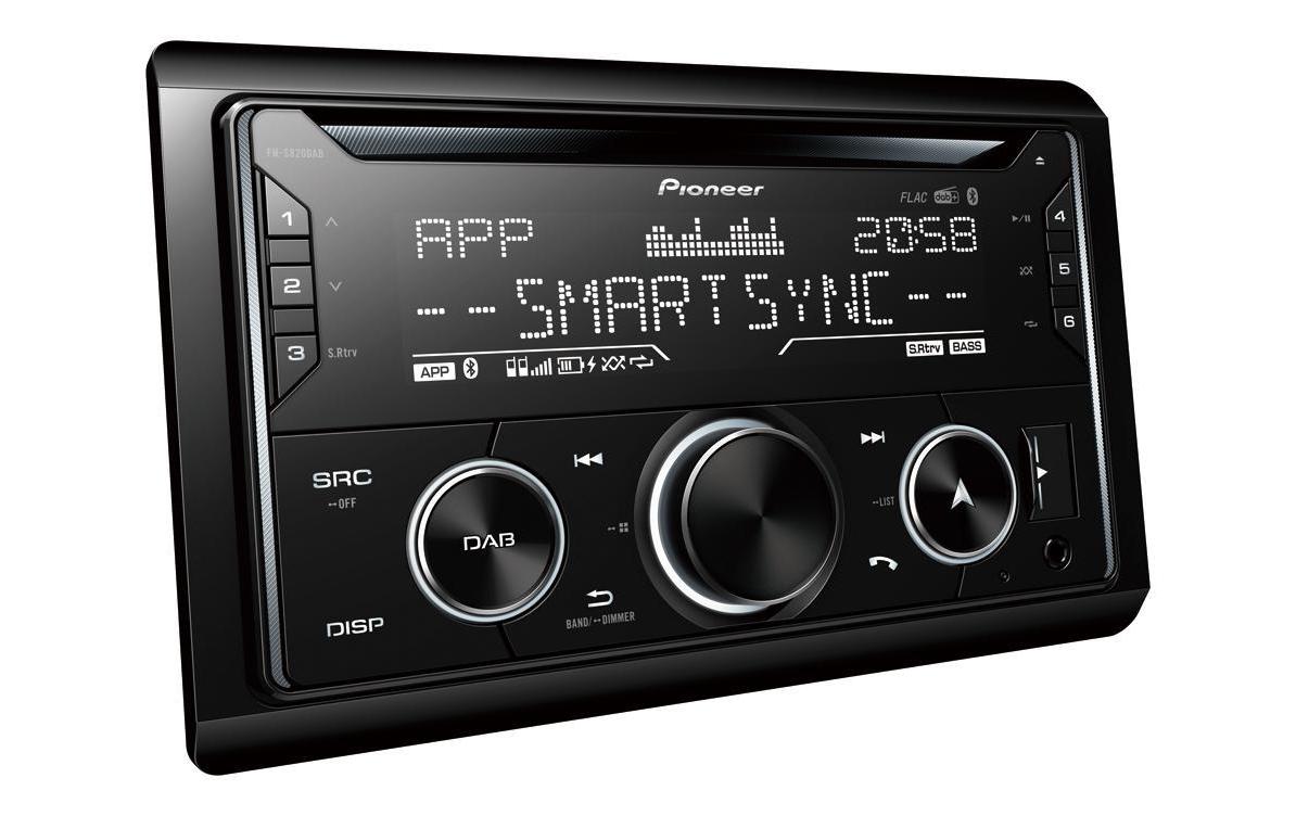 Moniceiver FH-S820DAB 2 DIN<br>Autoradio mit DAB; DAB+-Tuner