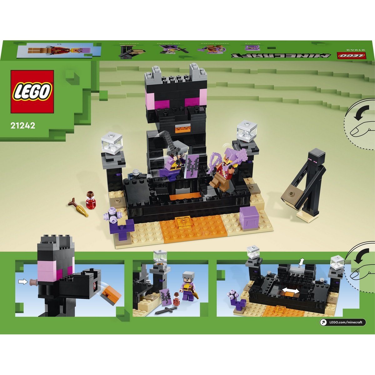 L'arène de l'End Lego Minecraft 21242