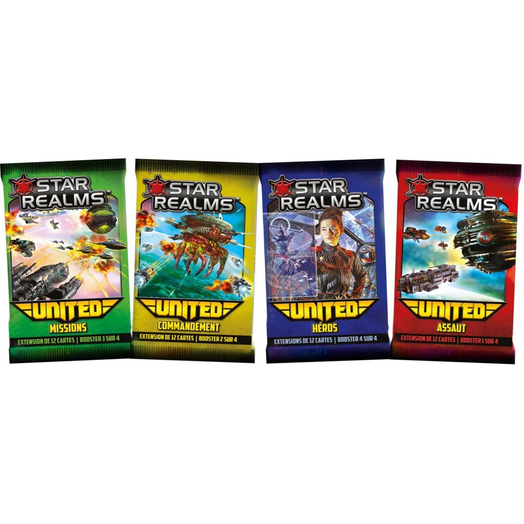 Star Realms - United : Lot de 4 Packs