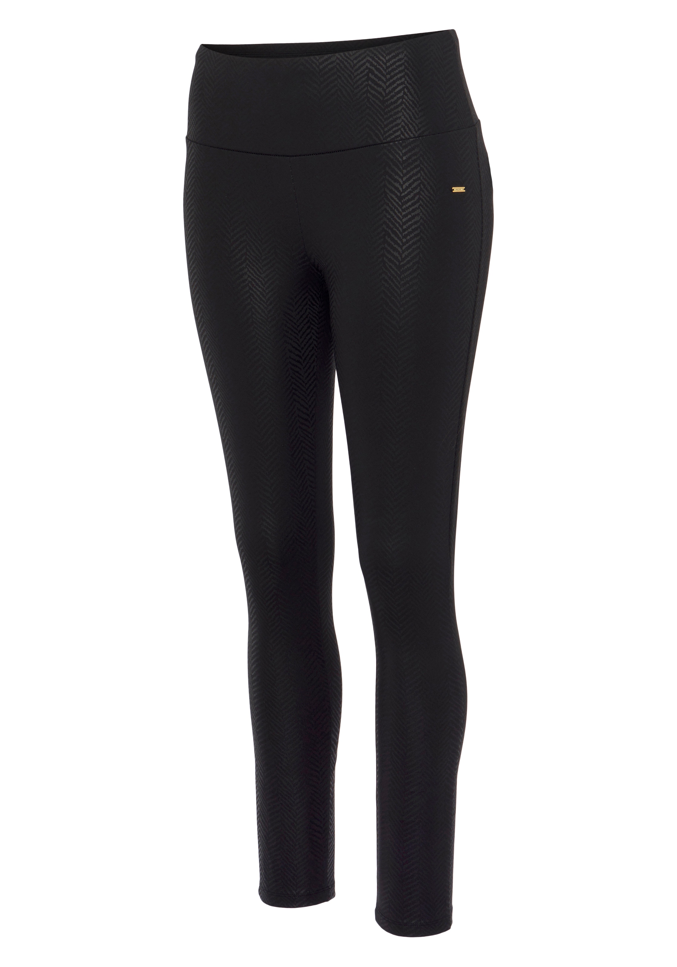 LASCANA Leggings  mit schimmerndem Alloverdruck
