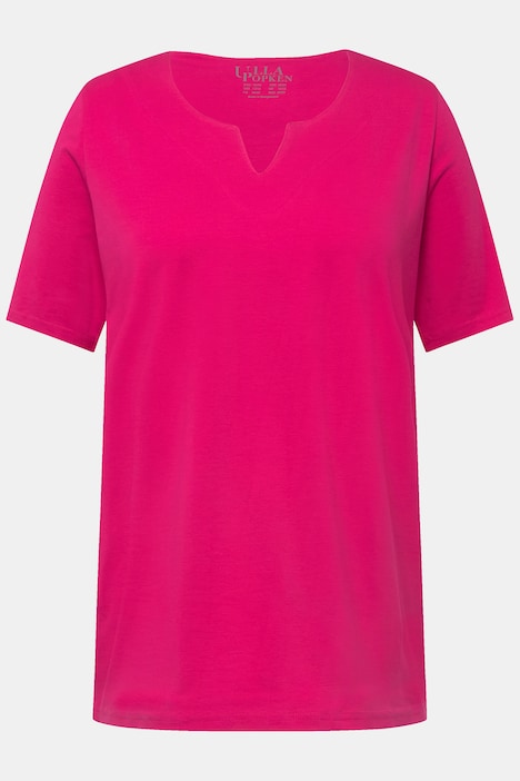 T-Shirt, A-Linie, Carree-Ausschnitt, Halbarm