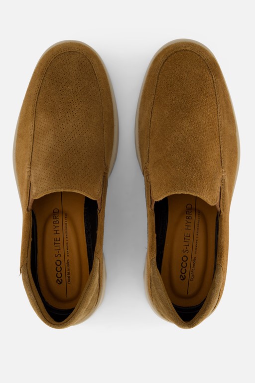 Ecco S Li Hybrid M Instappers bruin Suede