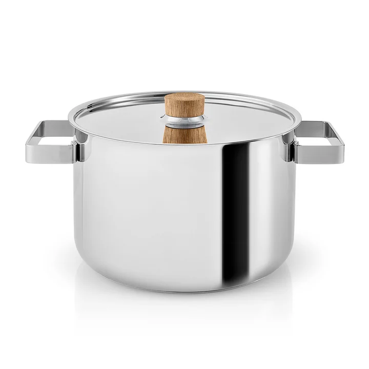 Eva Solo - Nordic Kitchen Kochtopf 4 l, Edelstahl / Eiche