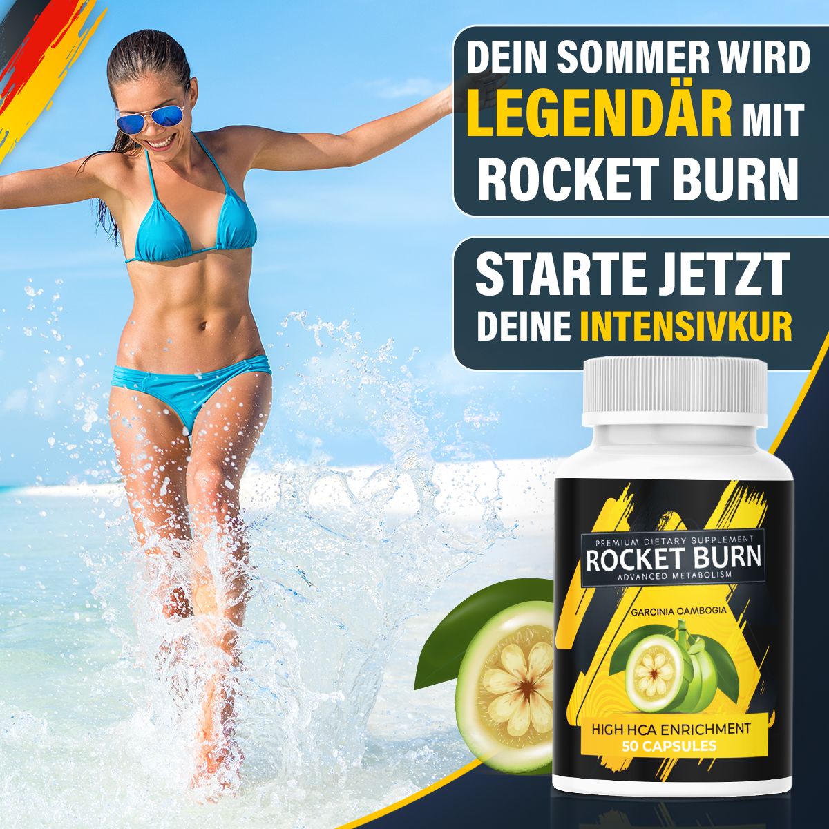 Saint Nutrition® | Rocket Burn | Kapseln zum Abnehmen