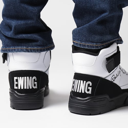 Baskets 33 Hi Core 1EW90112 White Black Silver