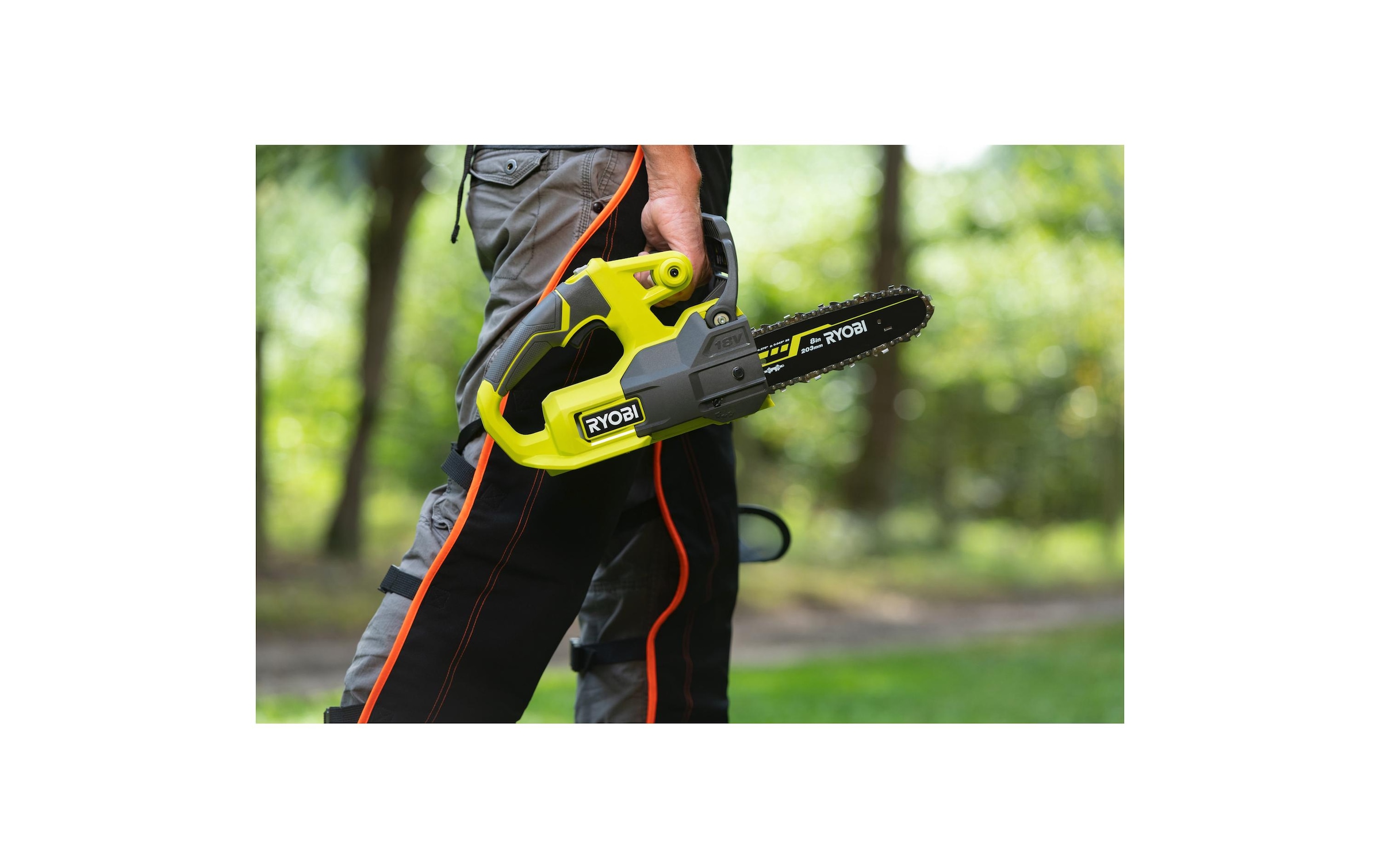 Akku-Kettensäge »RYOBI RY18CS20A-0«
